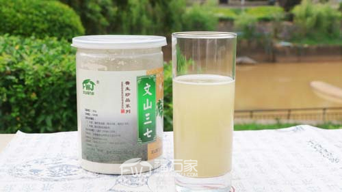三七粉用多少温度的水冲泡